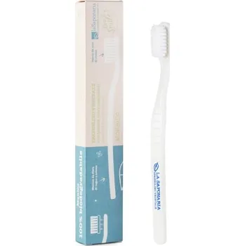 Zubní kartáček laSaponaria Zubní kartáček z přírodních materiálů (tvrdost soft) laSaponaria + prodloužená záruka na vrácení zboží do 100 dnů