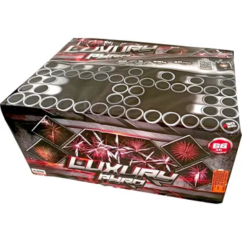 Zábavní pyrotechnika Kompakt 66 ran / 20mm Luxury Pyro
