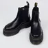 Pánská zimní obuv Dr. Martens 2976 Quad Smooth Leather Platform Chelsea Boots černá