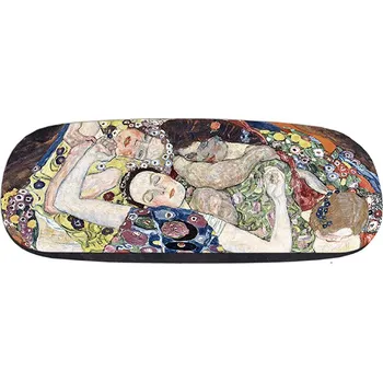 Pouzdro na brýle Plumeria Plu - Pouzdro na brýle s čistícím hadříkem G. Klimt, The Virgin - 16x4x6 cm