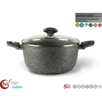 Hrnec Hrnec nepřilnavý ¤24cm 3,5L s poklicí MINERALIA indukce