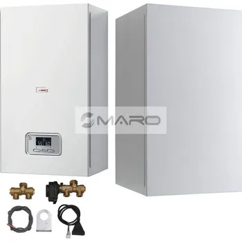 Kotel Protherm Sestava elektrokotle RAY 12 KE / 14 EU, 12 kW + zásobník 68 l VEQ 78/2 B + propojovací sada, 0020323675