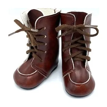 Botičky pro hračky a panenku 7cm hnědé vysoké (7cm)