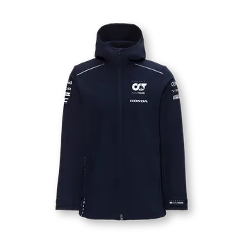 Pánská softshellová bunda Scuderia Alpha Tauri F1 týmová softshell bunda s kapucí - XL