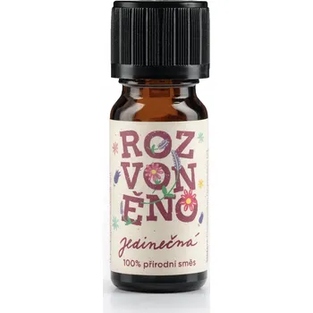 Vonný olej Rozvoněno Směs éterických olejů - Jedinečná - s geránií a palmovou růží, 10ml