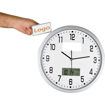 Hodiny Reklamní hodiny s teploměrem