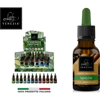 Aroma difuzér Lady VENEZIA Essentia oil 15ml SPEZIE•KOŘENÍ