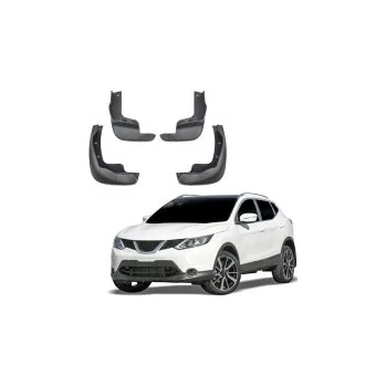 Blatník karosérie Lapače nečistot (zástěrky) přední+zadní Nissan Qashqai J11 -- rok výroby 2014-21 (sada 4kusy)