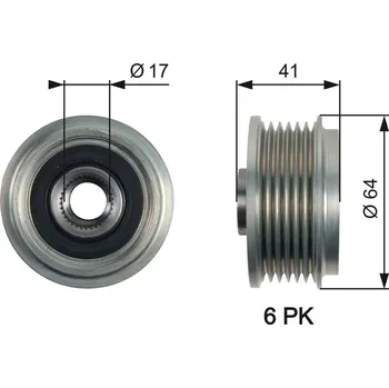 Předstihová spojka GATES OAP7161
