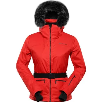 Bunda dámská ALPINE PRO OLADA s membránou PTX červená XL