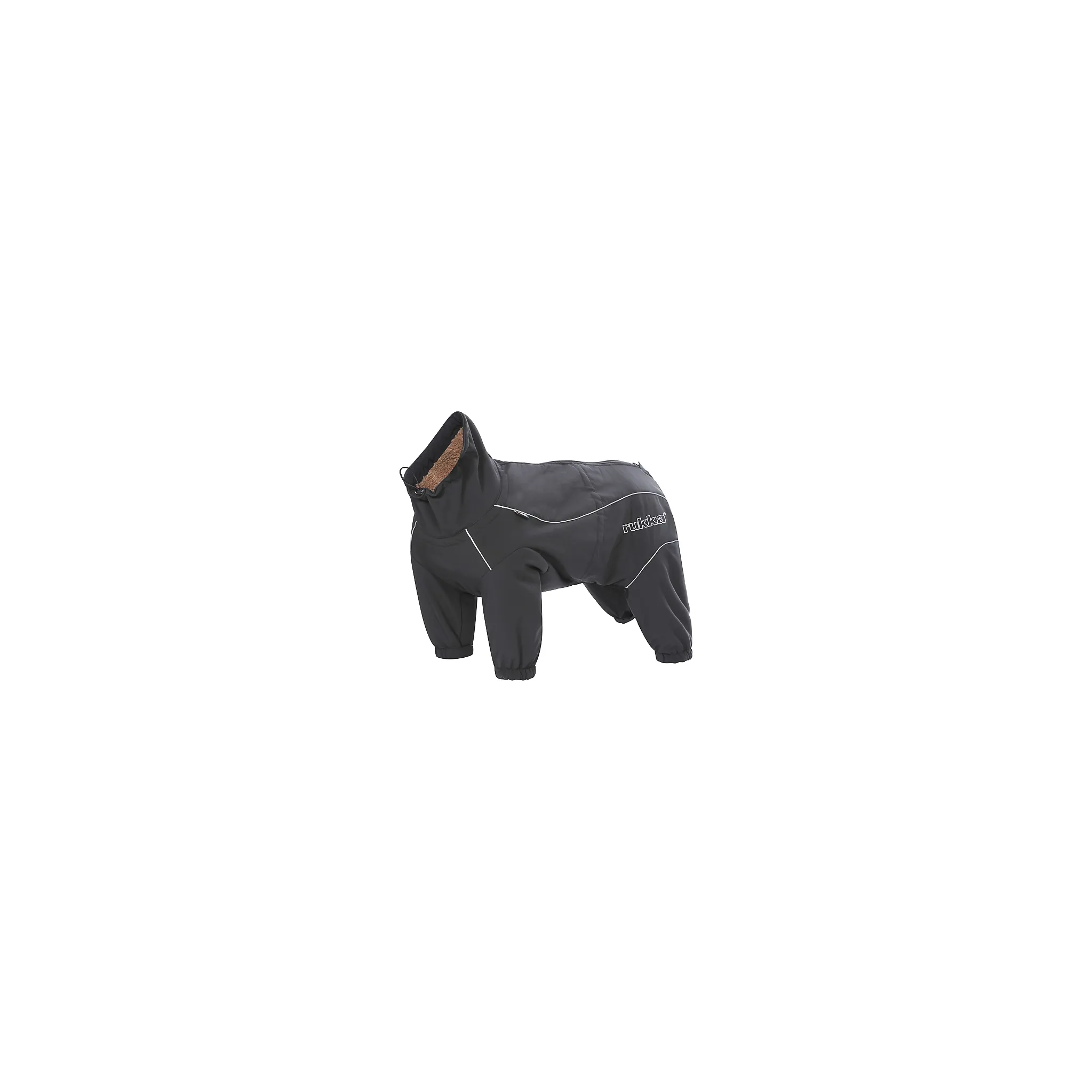 Fotografie 1 - Obleček pro psa Rukka Thermal Overall černý 30 cm