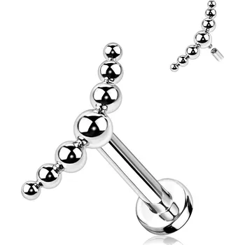 Šperk Šperky4U Piercing do brady / ucha TITAN - TIT1134-1208