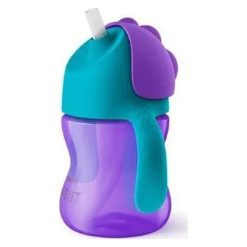 Hrníček s brčkem 200 ml 9m+ Avent