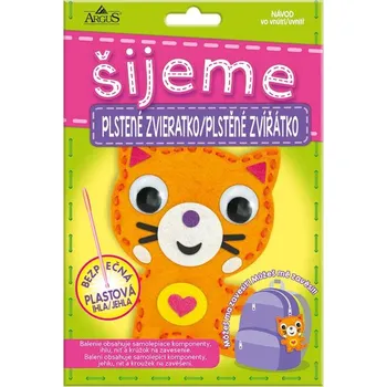 Výtvarná sada Kreativní sada Šijeme zvířátko Kočka kocka