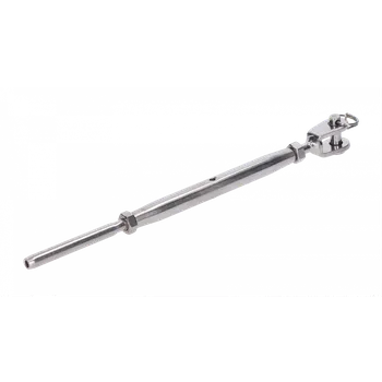 Lepiaci úchyt, šponovák pro nerezové lanko ø 3 mm, AISI 304