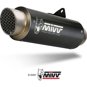 Výfuk pro motocykl MiVV Exhaust Itálie Kawasaki Z 900 RS koncovka výfuku GP PRO MiVV provedení: nerez ocel Black Edition
