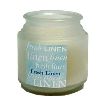 Aroma difuzér Svíčka parfémová ve skle 125g FRESH LINEN