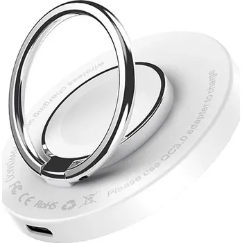 3v1 magsafe nabíječka, stojánek, nabíječka pro Apple Watch 15W Barva: Bílá