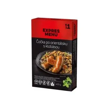 Hotové jídlo Čočka po orientálsku s klobásou 400g - 1 porce 19324