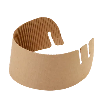 EcoPack Papírový obal / návlek EKO na kelímek 270x55 mm hnědý ideal pack® bal/50 ks Balení: 50