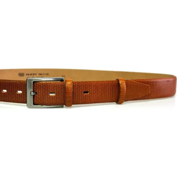 Opasek PENNY BELTS Kožený opasek 35-050-4-K43 hnědý - 85 cm