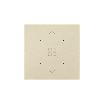 vypínač SIMON TKE13/144 Tlačítko k elektronickým přístrojům, 1 násobné, s piktogramy pro skupinové ovládání
