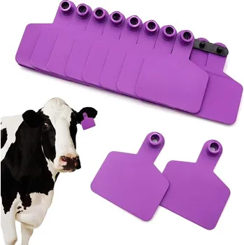 100 prázdných ušních štítků pro dobytek