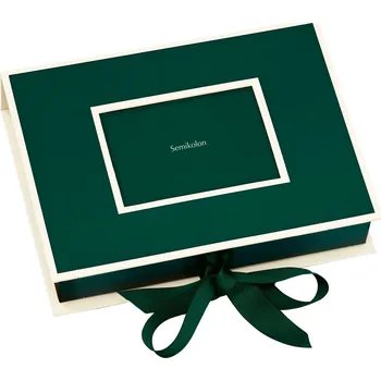 Fotoalbum Semikolon, Kazeta na fotky Die Kante tmavě zelená - Formadore