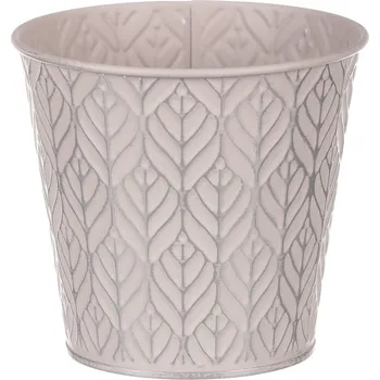 Stojan na květiny Autronic Obal kovový, šedá barva KK125 GREY