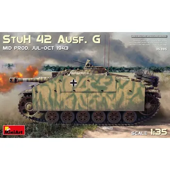 Plastikový model 1:35 StuH 42 Ausf.G Mid. Production, Jul-Oct. 1943