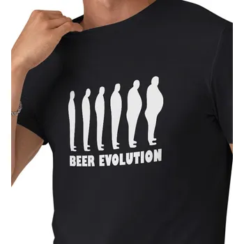 Pánské triko černé - Beer evolution 3XL