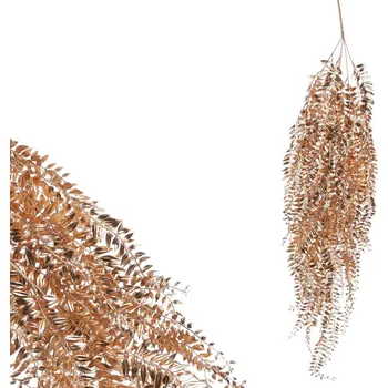 umělá květina Autronic Sleziník červený převis, barva zlatá matná SG6138 GOLD