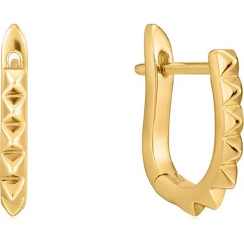 Náušnice Dámské náušnice Ania Haie E025-07G Mincovní stříbro Zlatá (1 cm)