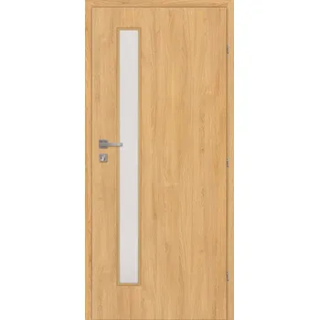 Interiérové dveře Classen Attis Interiérové dveře 3/3 sklo, 80 P, 846 × 1985 mm, fólie, pravé, dub olejovaný, prosklené 4434638070