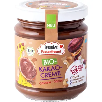 Fruchtbar BIO Pomazánka kešu, datle, kakao 180g