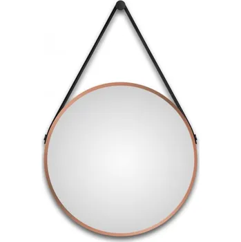 Zrcadlo Silver Zrcadlo s LED osvětlením Barbier, ø 50 cm, měď 50264