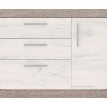 Komoda TOLA komoda, dub truflový/dub bílý + vyzvednutí ZDARMA