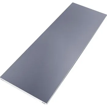 Dílenský regál Element System Regálová police, 80 × 30 cm, ocel, stříbrná, nosnost: 30 kg, 2 ks 10700-00025