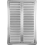 Haco Větrací mřížka obdélníková, vnější rozměry: 205 × 305 mm, nerezová ocel 713