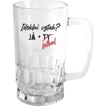 Sklenice Půllitr skleněný Ideální vztah