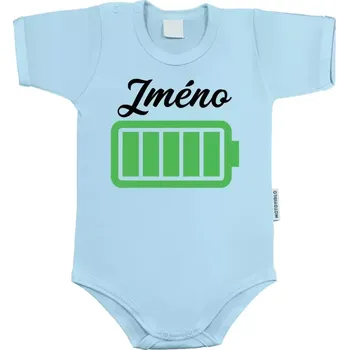 Kojenecký body Dětské body s krátkým rukávem Baterie se jménem