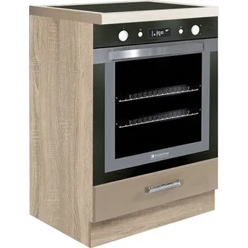 Kuchyňská skříňka Fadome Dolní skříňka pro vestavné spotřebiče kuchyně Premio 17D-60 Zvolte korpus: Borovice andersen