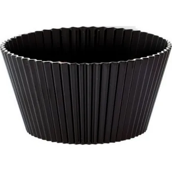 Jednorázové nádobí Miska - košíček M černá (198 kusů)