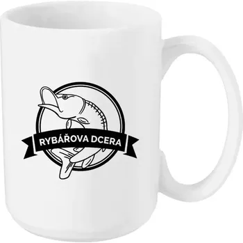 Hrnek 450 ml - bílý Rybářova dcera