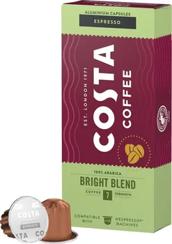 Costa Coffee Nespresso Bright Blend Espresso 10 ks