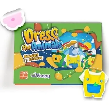 Bystrá hlava Sada s nálepkami - Obleč si zvířátka