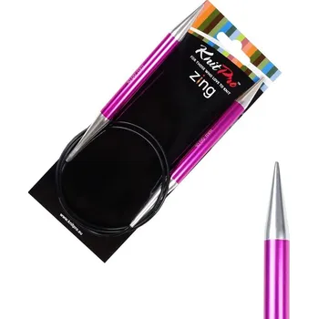 Jehlice Pevné kruhové kovové jehlice Zing 80 cm 10 mm