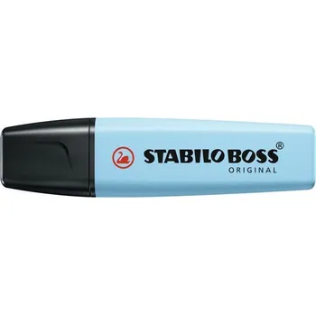 Zvýrazňovač Stabilo Zvýrazňovač BOSS original Pastel, breezy modrá, 2-5mm, STABILO 158190