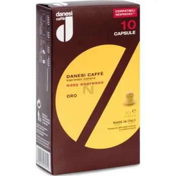 Kapsle Danesi Easy Espresso Oro do Nespresso® 10kusů