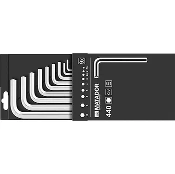 Klíč Matador Sada inbusových klíčů, velikost: 1,5–10, 9 ks 904409080